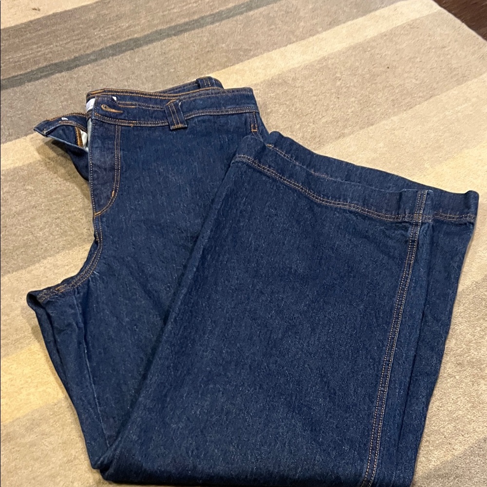 Dark Blue Denim Jeans